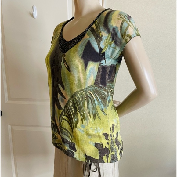 NWOT Luisa Cerano Knit Top Size 4 - Picture 3 of 7